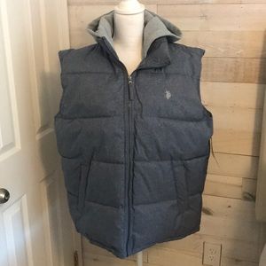 Men’s Large U.S. Polo Assn. Puffer Vest